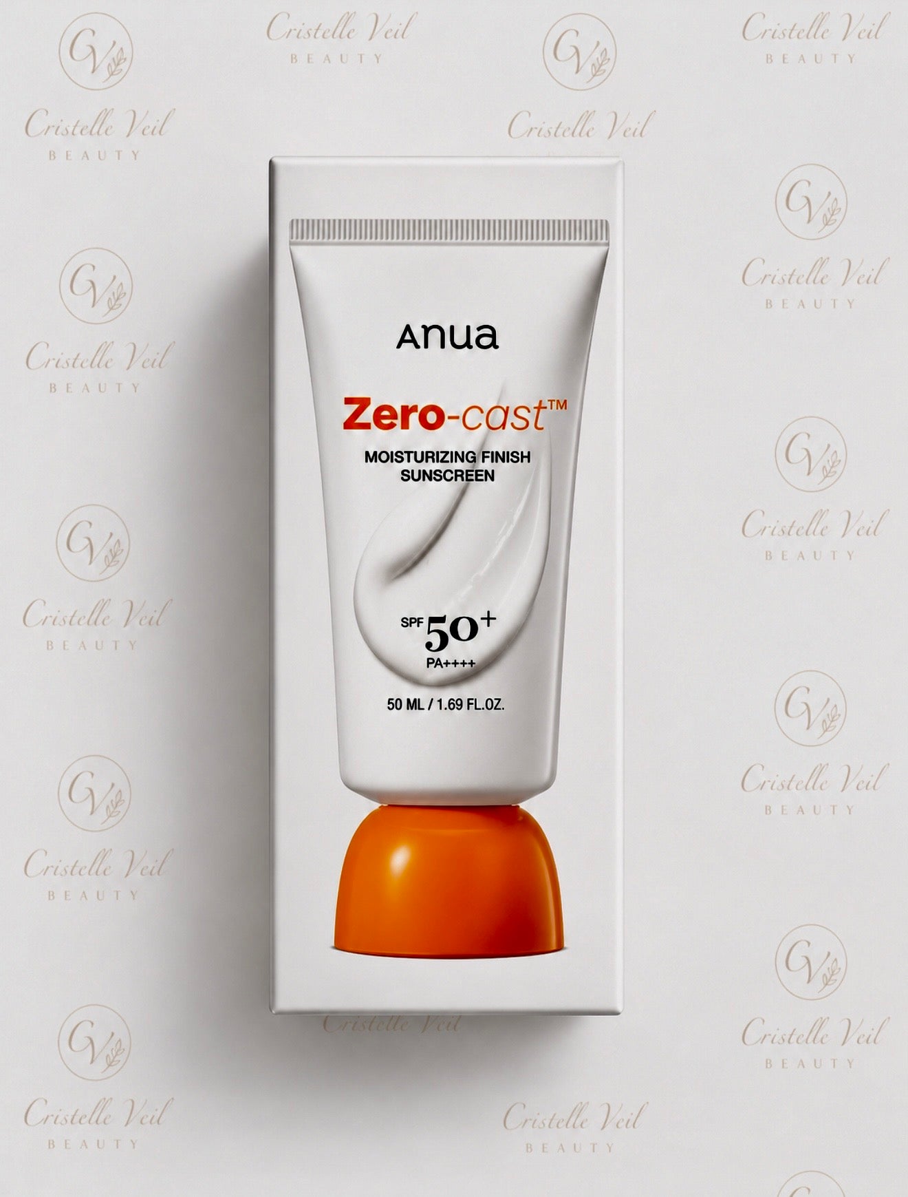 ANUA Zero-Cast återfuktande solkräm