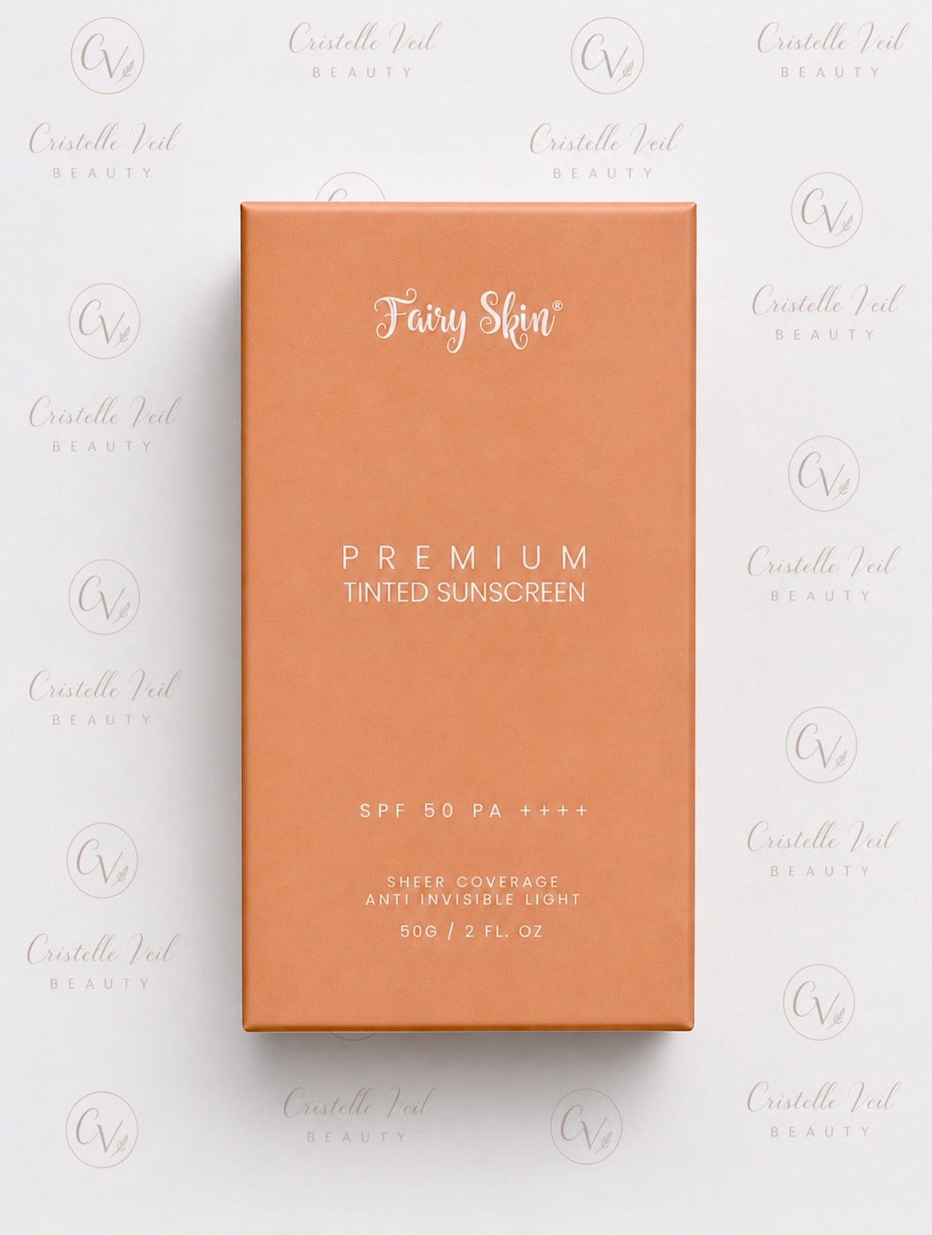 Fairy Skin Premium Tonad Solskyddskräm SPF 50 PA++++