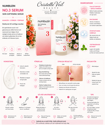 Numbuzin No.3 Skin Softening Serum 50 ml