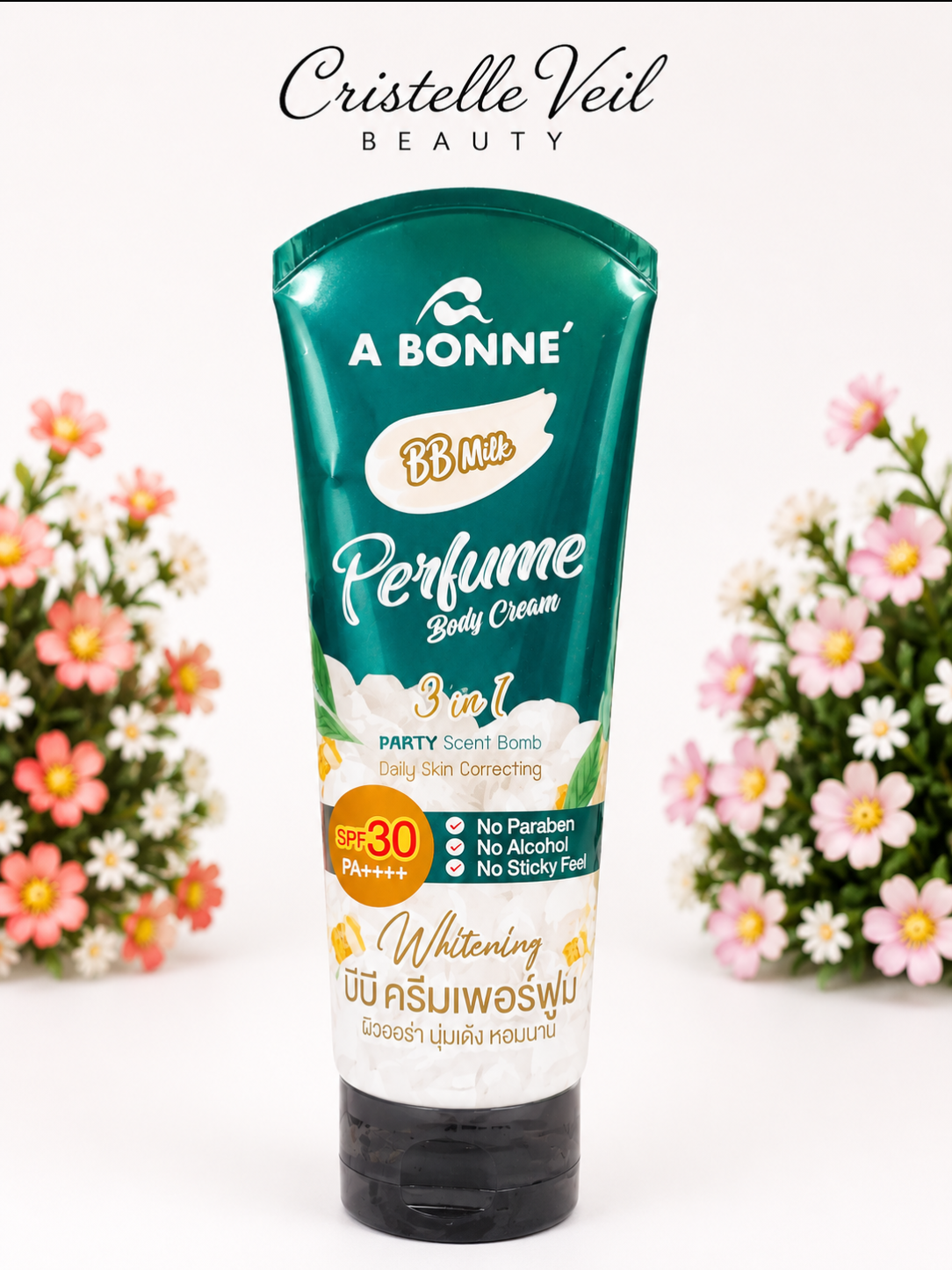 Bonne BB Milk Parfym Kroppskräm SPF30 (3-i-1)
