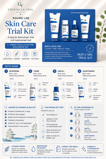 Round Lab Birch Juice Moisturizing Trial Kit