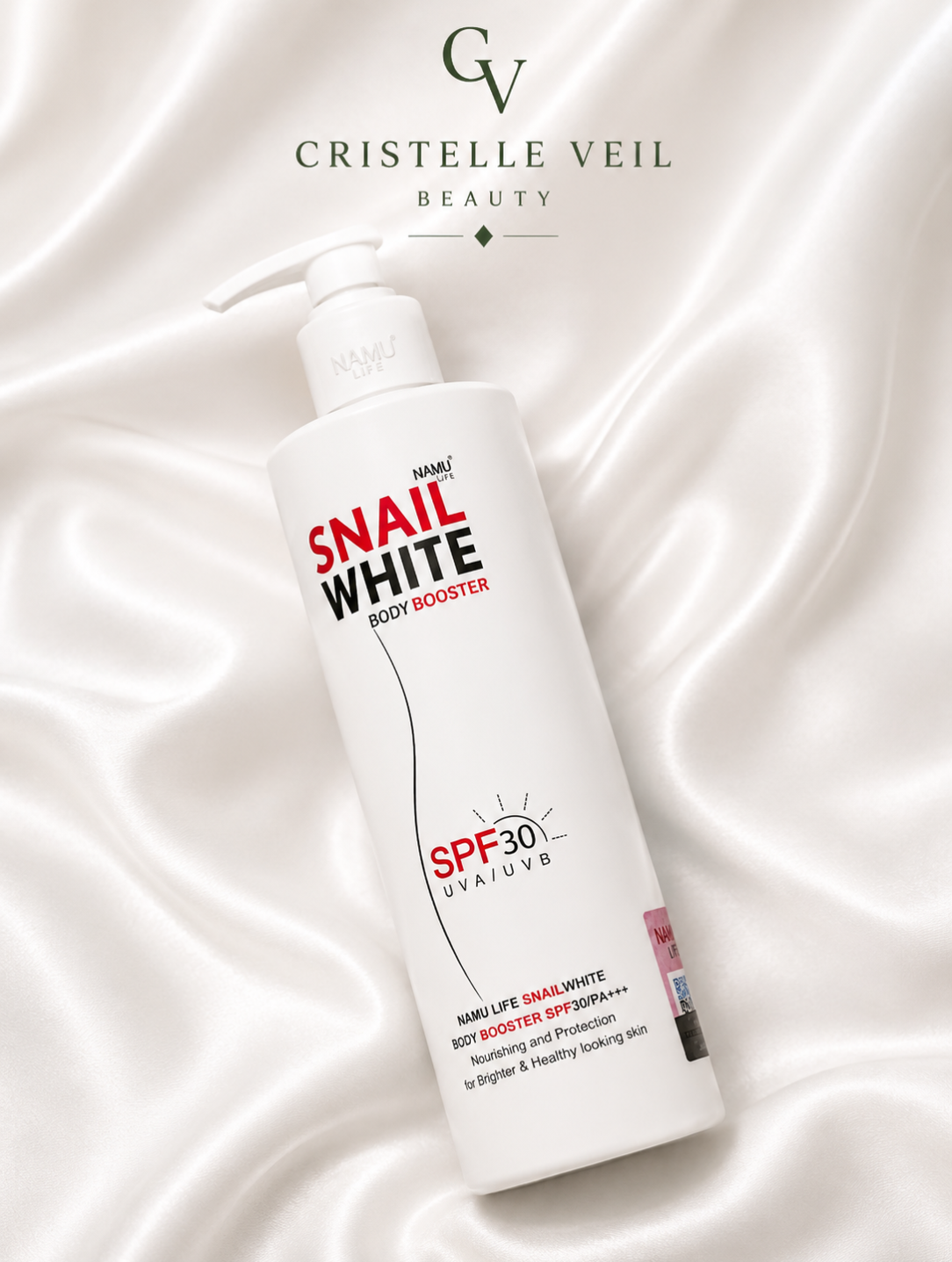 Namu Life Snail White Body Booster SPF30