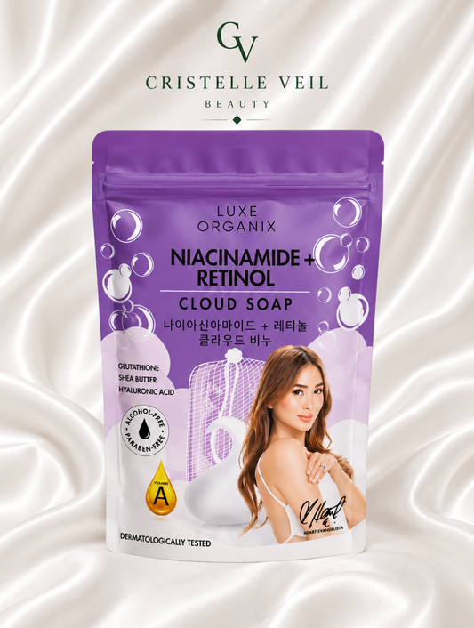 Luxe Organix Niacinamide + Retinol Cloud Tvål