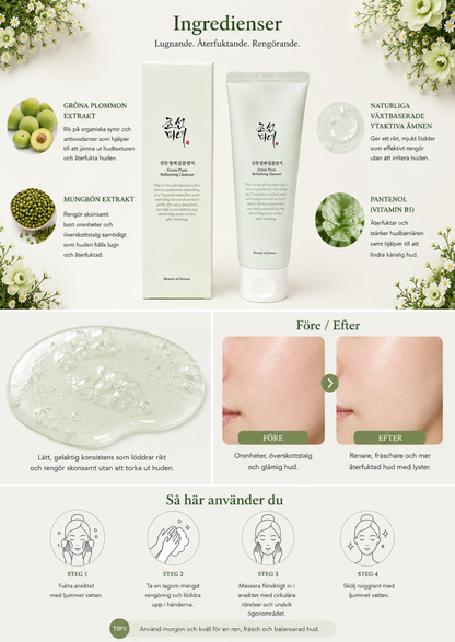 Beauty of Joseon – Green Plum Refreshing Cleanser