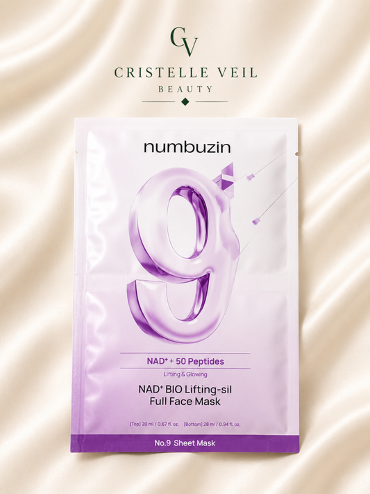 Numbuzin No.9 NAD+ BIO Lifting-sil Full Face Mask (5-pack)