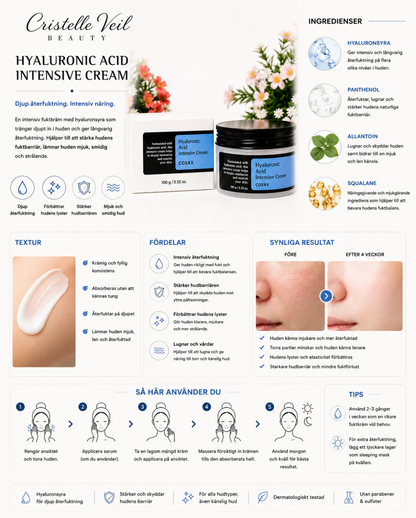 COSRX Hyaluronsyra Intensive Cream