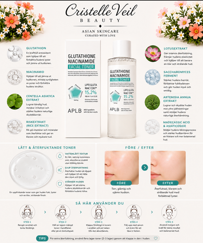 APLB Glutathione Niacinamide Ansiktsvatten