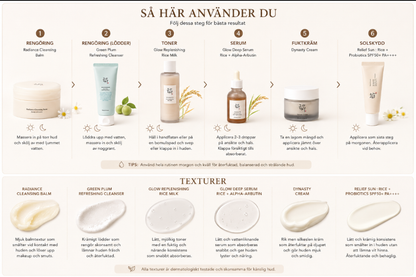 "Glass Skin" komplett rutin-kit