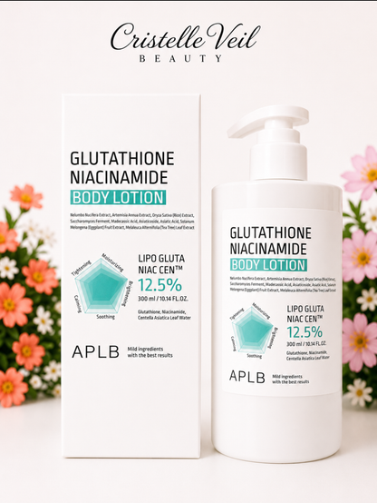 APLB Glutathione Niacinamide Body Lotion 12.5% – 300ml